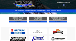 Desktop Screenshot of bigmacmarine.com