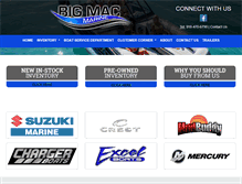 Tablet Screenshot of bigmacmarine.com